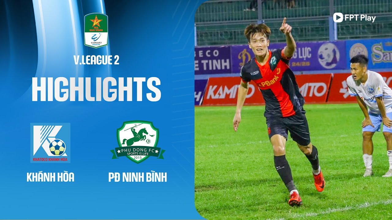 Highlights Khánh Hòa 0-1 Ninh Bình: Hoàng Đức lên tiếng