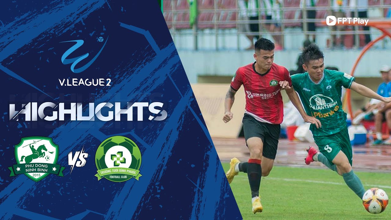 Highlights: Phù Đổng Ninh Bình - Trường Tươi Bình Phước V.League 2-2023/24