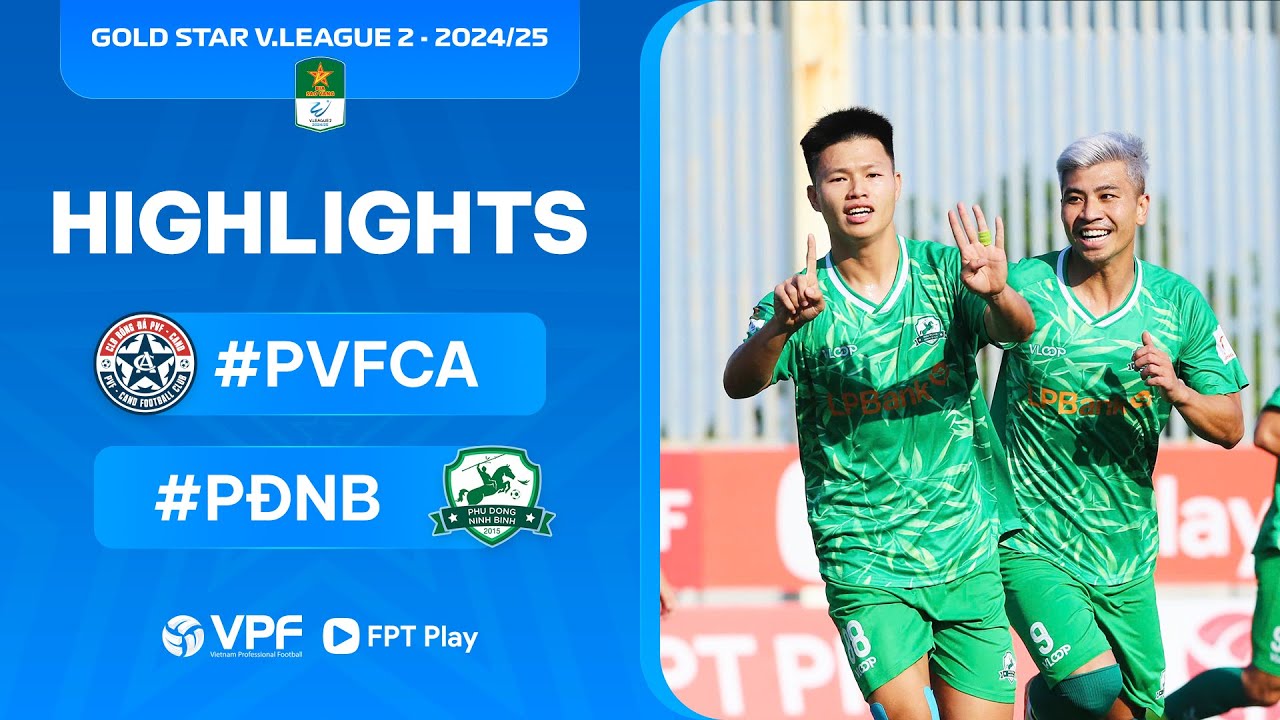 Highlights | PVF-CAND vs Phù Đổng Ninh Bình | V.League 2